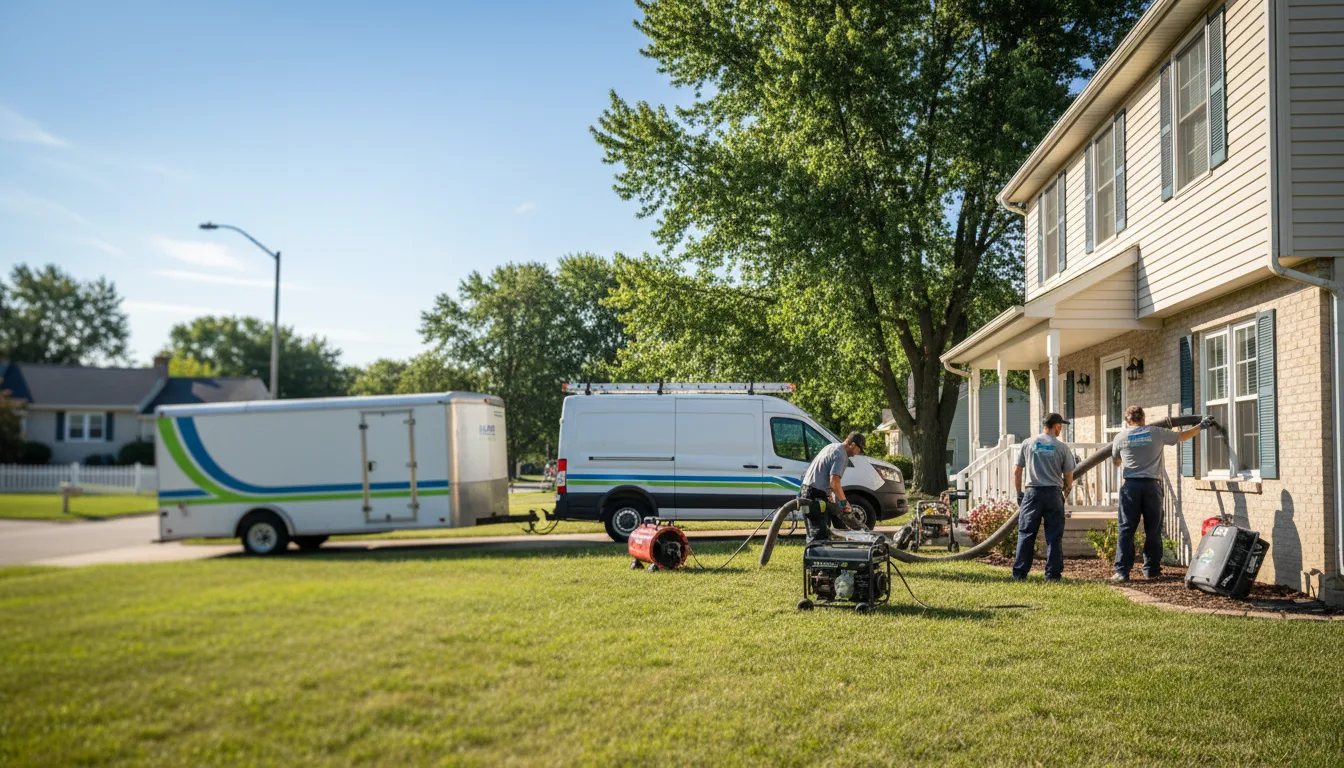 Flooded Basement Restoration And Cleanup With Repair in Minerva, NY near me